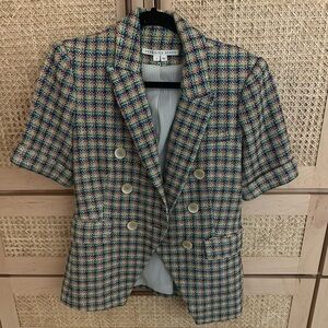 Veronica Beard Multicolor Tweed Jacket
